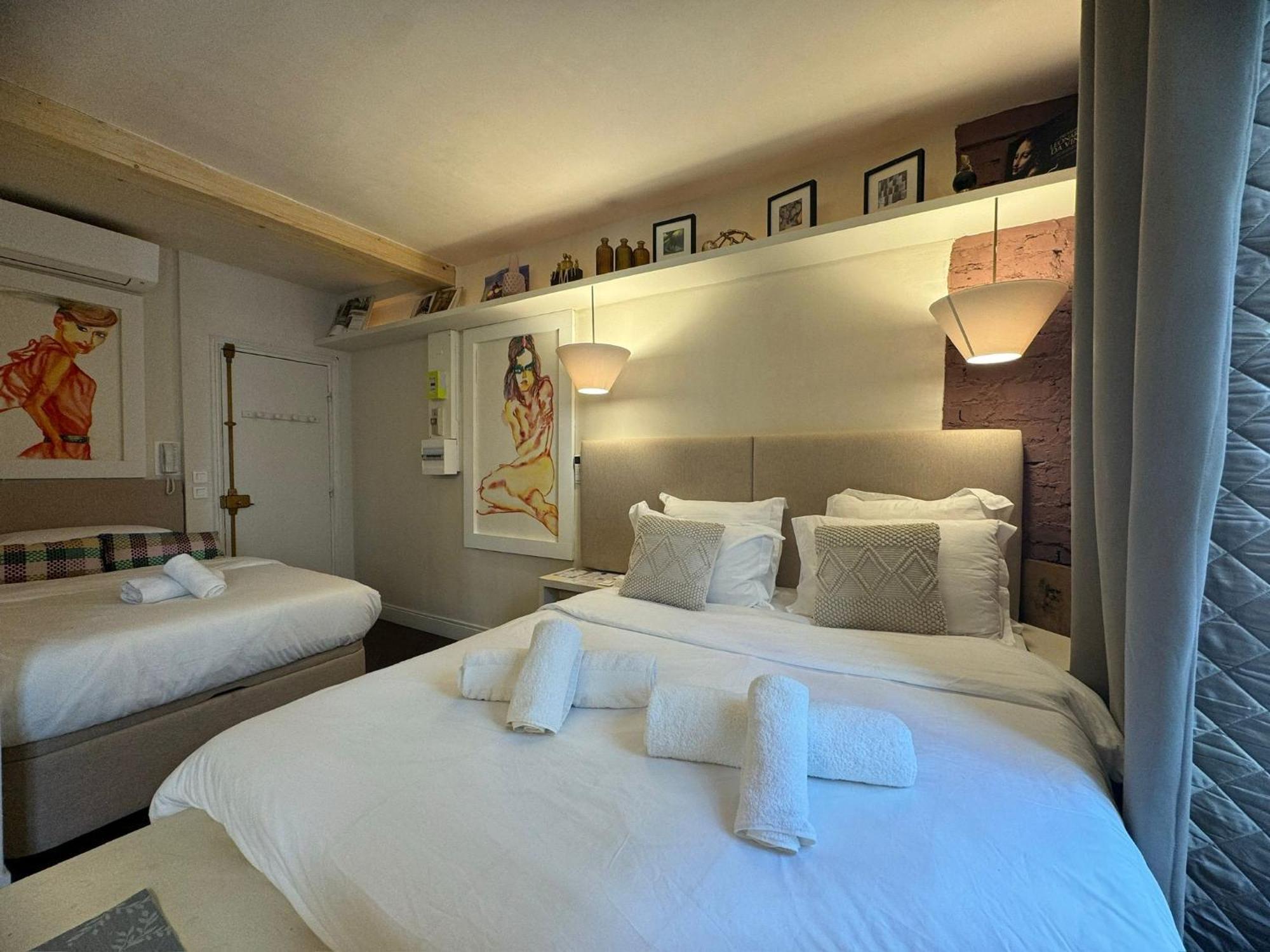 Апартаменти Studio Pompidou - Rue Des Temples 3 Places Париж Екстер'єр фото